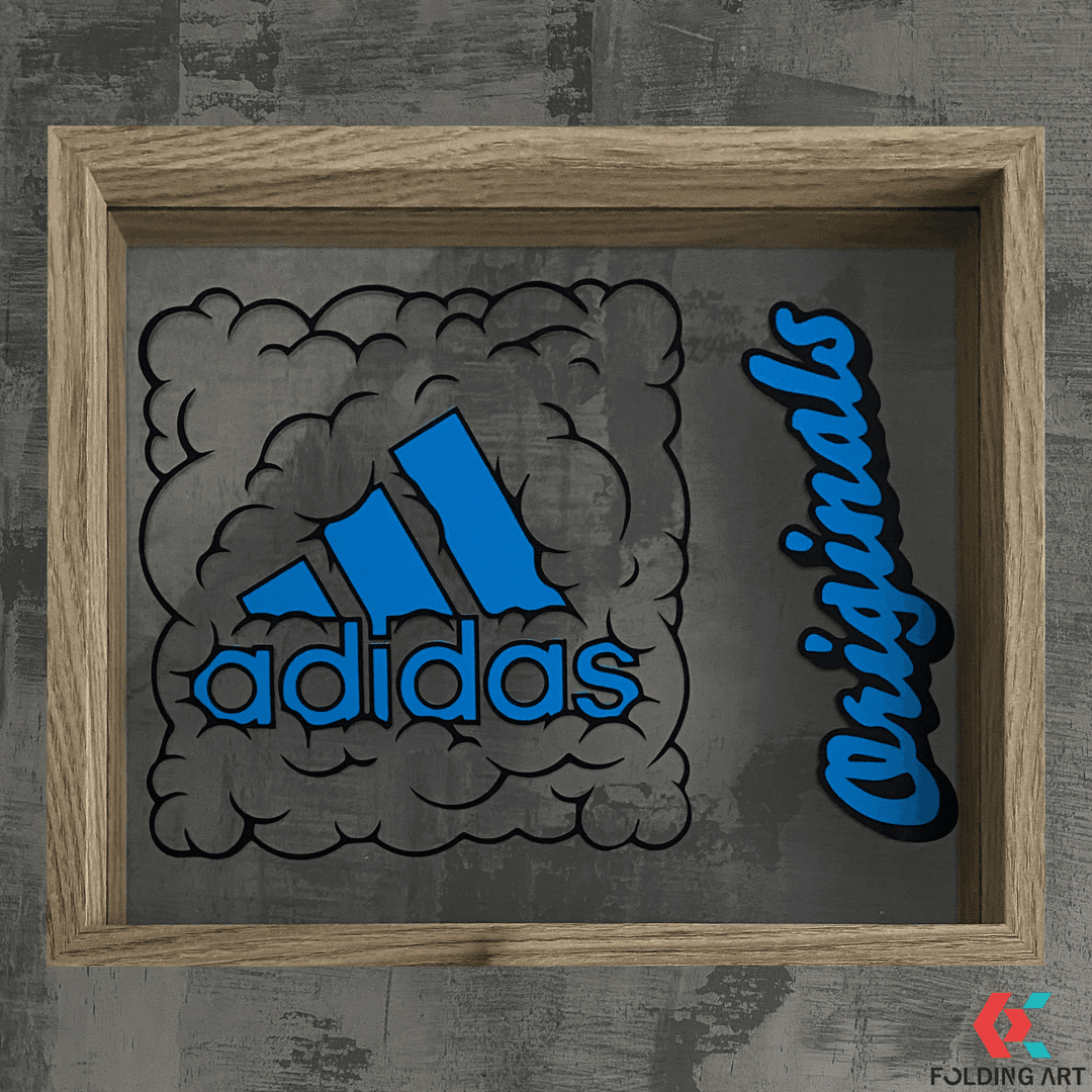 Cadre - Adidas dans les Nuages